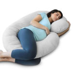 Body pillows provide support for pregnant women