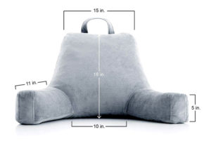 LINENSPA Reading Pillow Dimensions